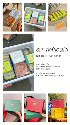 SET QUÀ TRĂNG YÊN