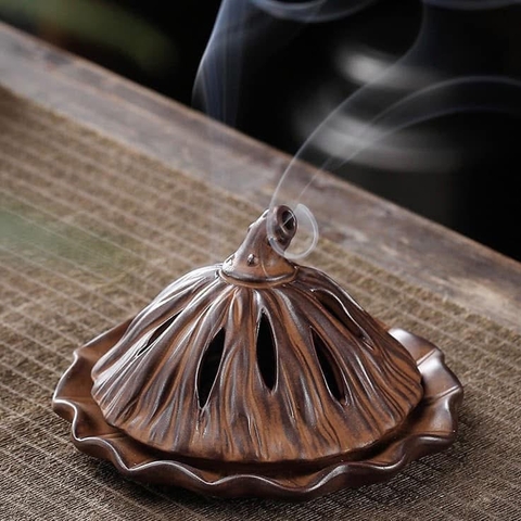 Lư Gốm xông Trầm