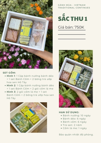 SET QUÀ SẮC THU