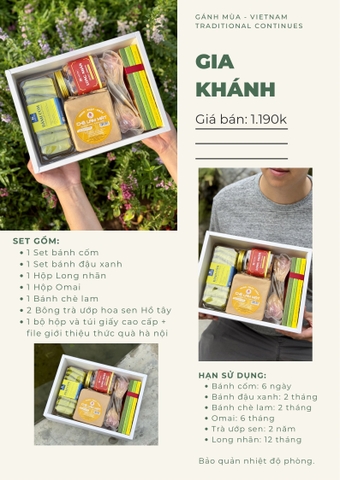 SET QUÀ GIA KHÁNH