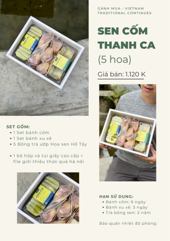 SET QUÀ SEN VIÊN MÃN