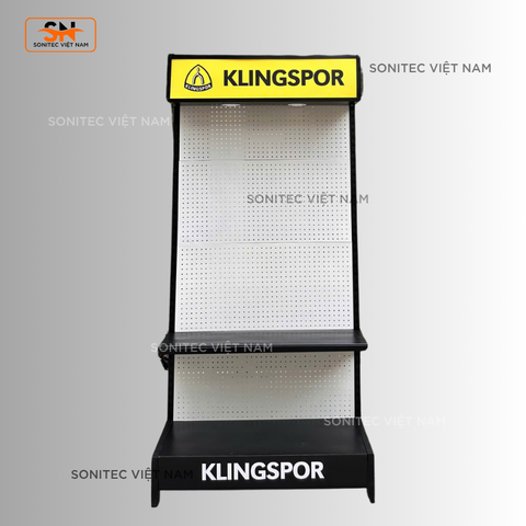Kệ Trưng Dụng Cụ 1 Tầng Có Đèn – Nâng Tầm Hiển Thị Sản Phẩm Chuyên Nghiệp