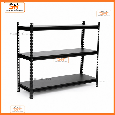 Kệ sắt V lỗ 3 tầng
