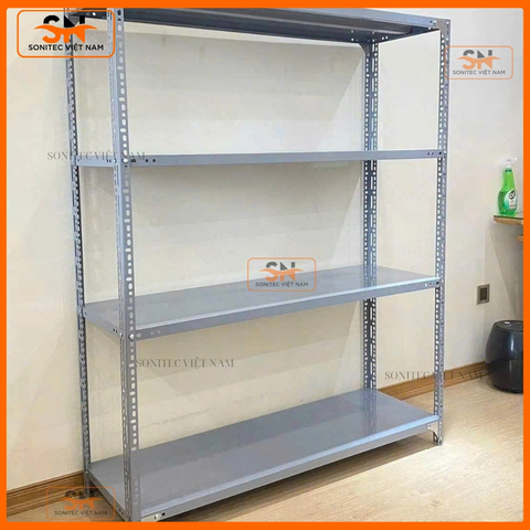 Kệ sắt V lỗ 4 tầng