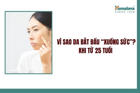 Từ 25+: Vì sao da bắt đầu “xuống sức”?
