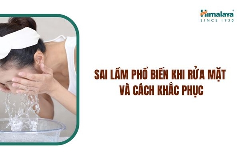 Sai lầm phổ biến khi rửa mặt và cách rửa mặt cho da dầu đúng cách