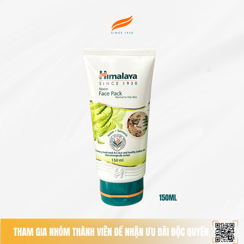 Mặt nạ đất sét lá Neem Himalaya Neem Face Pack 150ml
