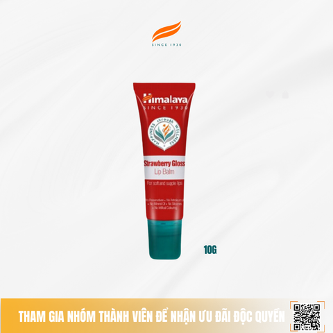 Son Dưỡng Dâu Tây Căng Bóng Đàn Hồi Strawberry Gloss Lip Balm 10gm