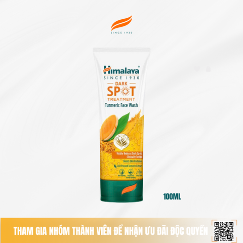 Sữa rửa mặt nghệ giảm thâm Himalaya Dark Spot Clearing Turmeric Face Wash 100ml