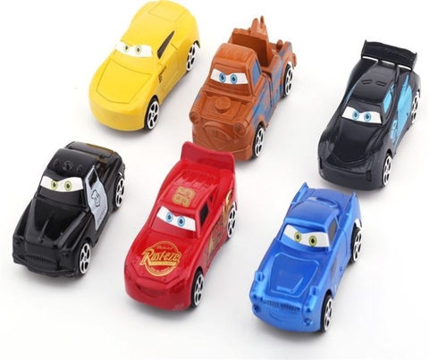 Set 6 vương quốc xe hơi xanh đen