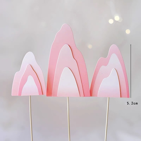 Set 3 que cắm tết ngọn núi hồng