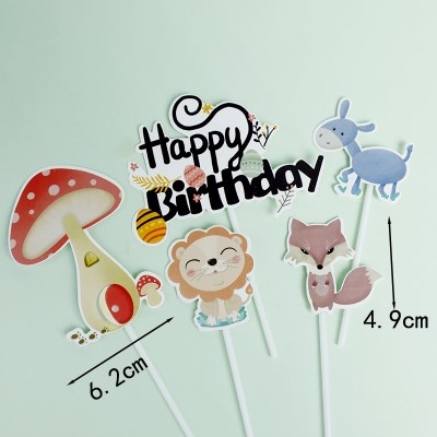 Set que cắm HPBD cây + nhà nấm