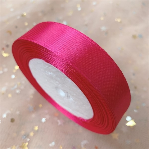 RB trơn lụa màu hồng đậm 14