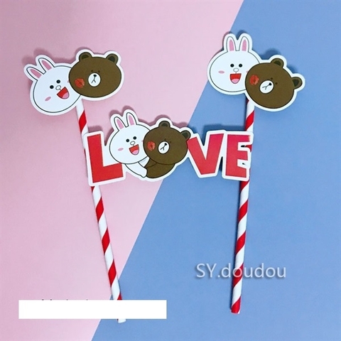 Cổng Love Gấu thỏ Cony & Brown