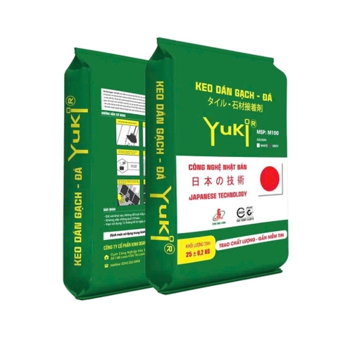 Keo dán gạch - đá Yuki M100