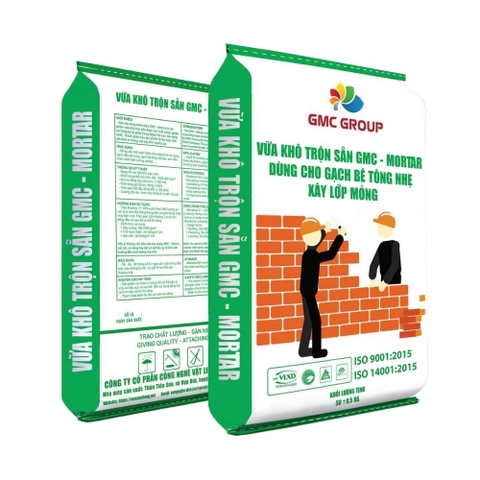 Vữa xây lớp mỏng