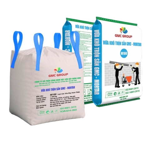 Vữa Khô Trộn Sẵn M100 GMC – Mortar