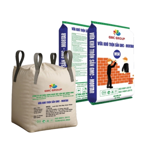 Vữa Khô Trộn Sẵn M50 GMC – Mortar