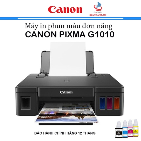 Máy In Phun Màu Canon PIXMA G1010 ( In / A4/ A5/ USB )