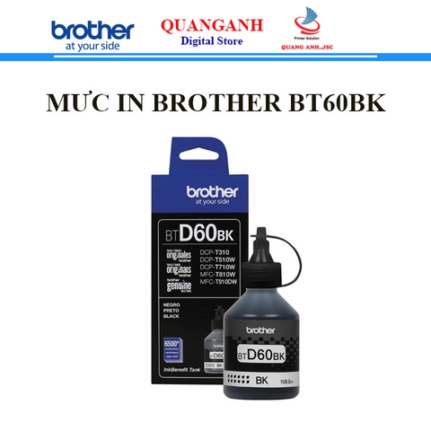 Mực in phun Brother 60BK