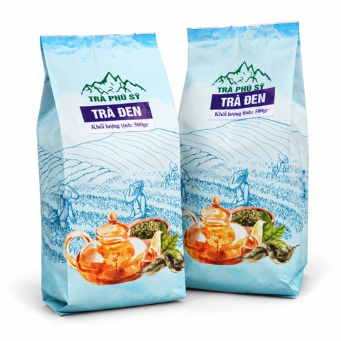 Trà Đen Pha Chế nhãn tím