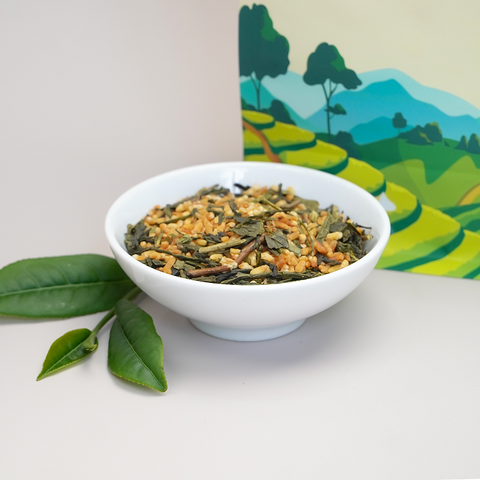 Trà pha chế Gạo Rang