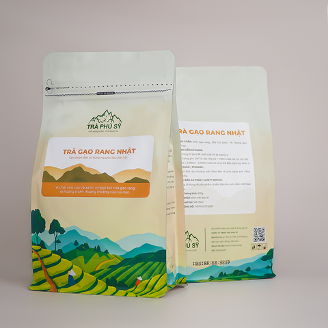 Trà pha chế Gạo Rang