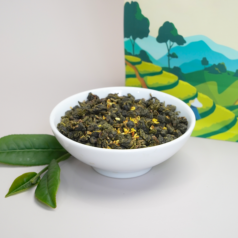 Trà Oolong Quế Hoa