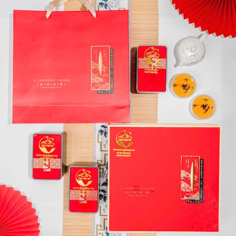 Bộ Trà Lễ Sắc Xuân