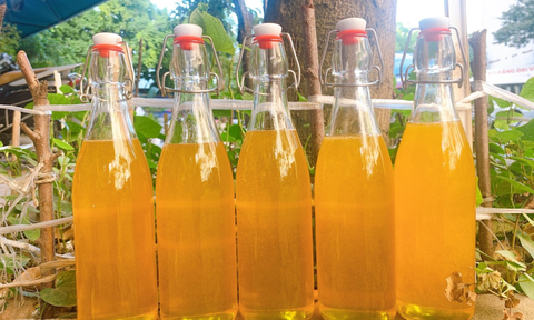 Mật ong bạc hà Cao nguyên đá Mèo Vạc (chai 500ml)