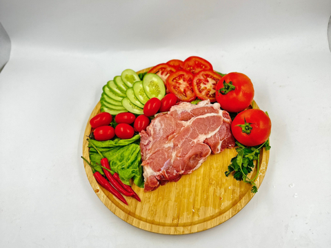 Nạc vai thịt lợn vi sinh nhộng tằm Mr. Pig (túi 500gr)