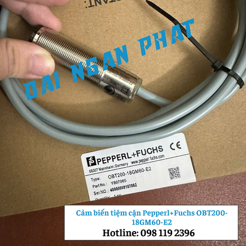 Cảm biến tiệm cận Pepperl+Fuchs OBT200-18GM60-E2