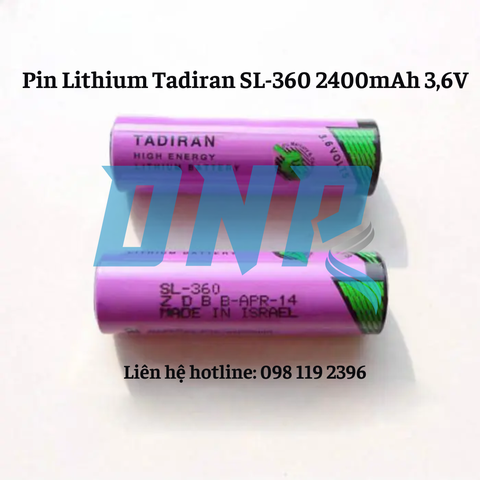 Pin Lithium Tadiran SL-360 2400mAh 3,6V