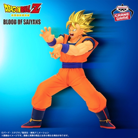 Mô hình SSJ Son Goku - Bloods of Saiyans - Dragon Ball Chính hãng Bandai