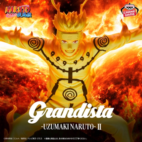 Mô hình Uzumaki Naruto II - Grandista - Naruto Chính hãng Bandai