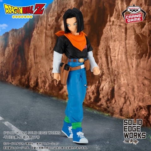 Mô hình Android 17 - Solid Edge Works - Dragon Ball Chính hãng Bandai