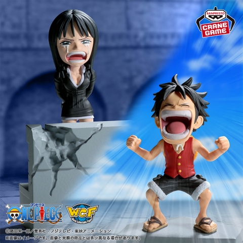 Mô hình Monkey D Luffy & Nico Robin - WCF Log Stories - OnePiece Chính hãng Bandai