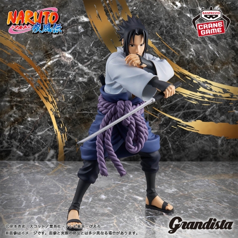 Mô hình Uchiha Sasuke - Grandista - Naruto Chính hãng Bandai