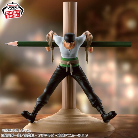 Mô hình Roronoa Zoro Treo Bút - Fig Life! - OnePiece Chính hãng Bandai
