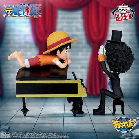 Mô hình Monkey D. Luffy & Brooks - WCF Log Stories - OnePiece Chính hãng Bandai