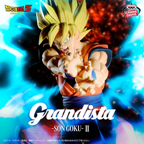 Mô hình Son Goku II - Grandista - Dragon Ball Chính hãng Bandai