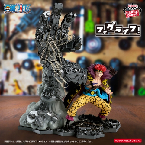 Mô hình Eustass Kid Nam Châm - Fig Life! - OnePiece Chính hãng Bandai