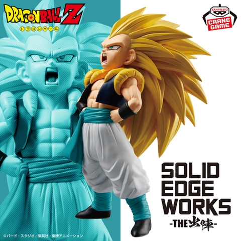 Mô hình SSJ3 Gotenks - Solid Edge Works - Dragon Ball Chính hãng Bandai