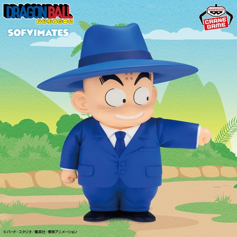Mô hình Krillin (Suit Style) - Sofvimates - Dragon Ball Chính hãng Bandai