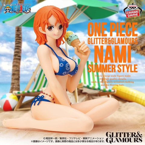 Mô hình Nami (Summer Style) - Glitter&Glamours - OnePiece Chính hãng Bandai