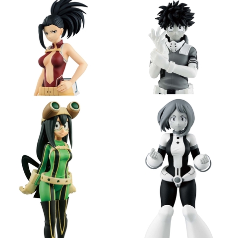 Mô hình Age Of Heroes Froppy, Uravity, Creaty, Deku - My Hero Academia Chính hãng Bandai