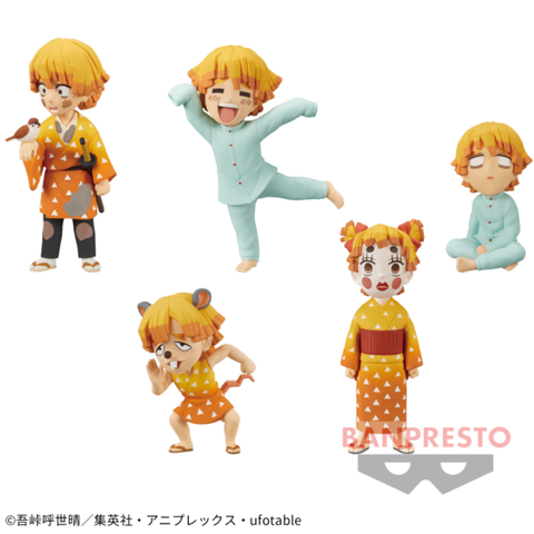 Mô hình Agatsuma Zenitsu Collection - WCF - Demon Slayer Chính hãng Bandai