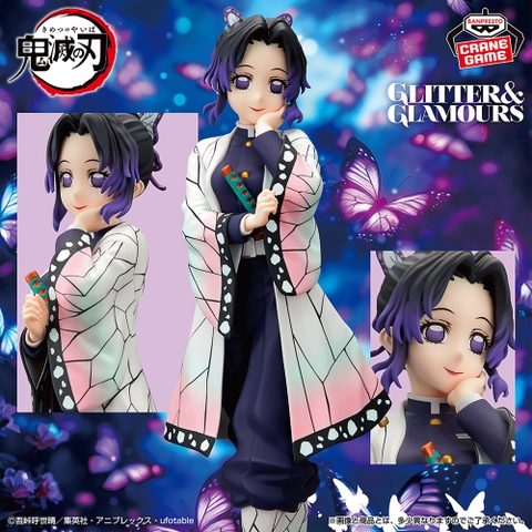 Mô hình Shinobu Kocho - Glitter&Glamours - Demon Slayer Chính hãng Bandai