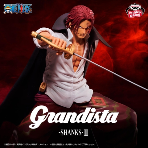 Mô hình Shanks II - Grandista - OnePiece Chính hãng Bandai