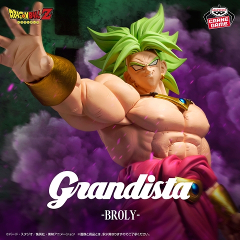 Mô hình Broly - Grandista - Dragon Ball Chính hãng Bandai
